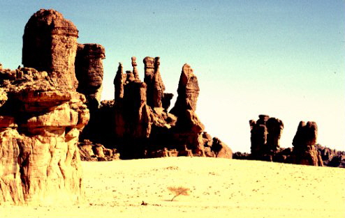 Ennedi auf dem Weg zur Guelta k'Archei